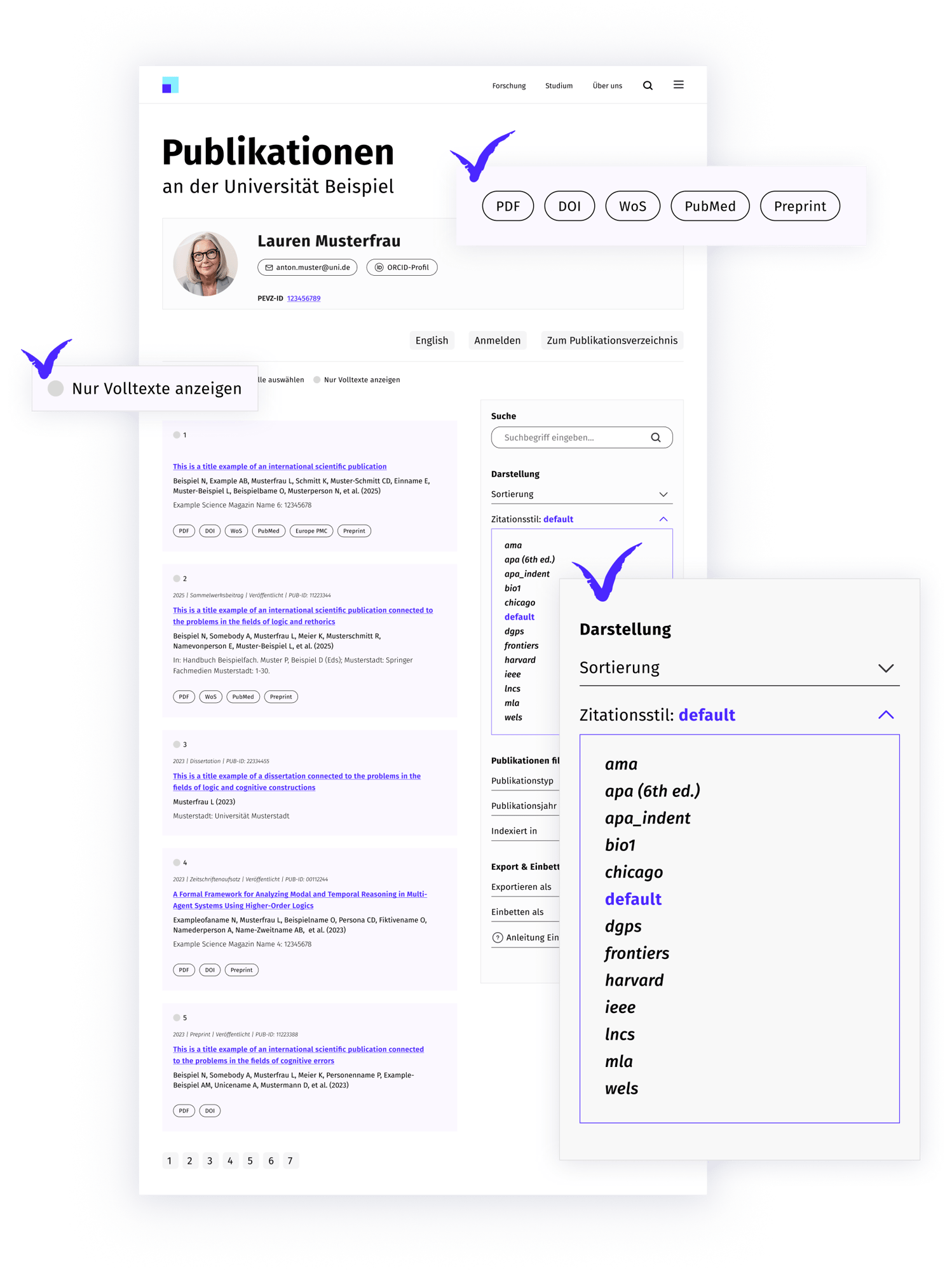 publikationen mockup mobile