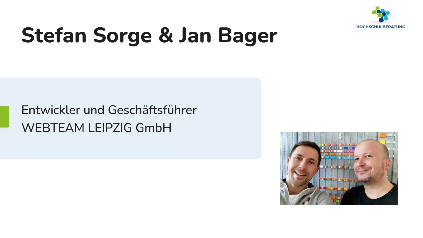 Folie 8: Stefan Sorge & Jan Bager
