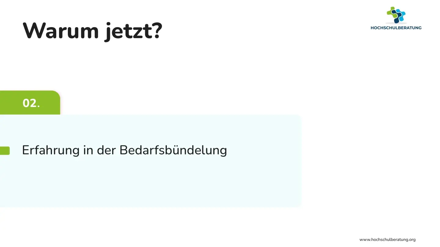 Folie 18: Warum jetzt?