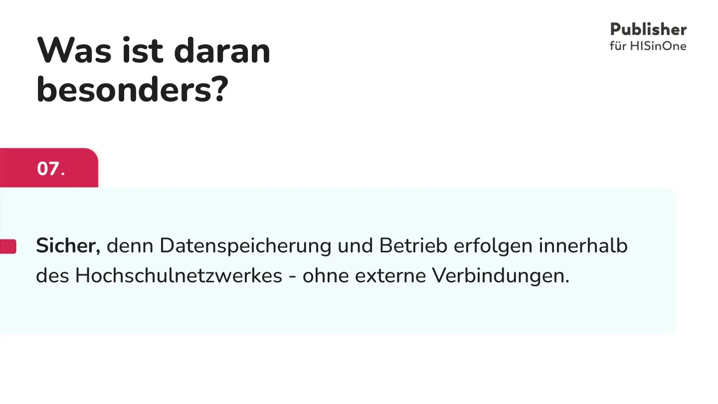 Folie 42: Was ist daran besonders?