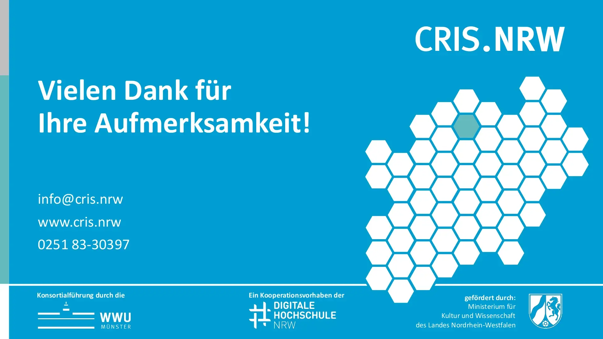 Folie 56: Vielen Dank für Ihre Aufmerksamkeit!