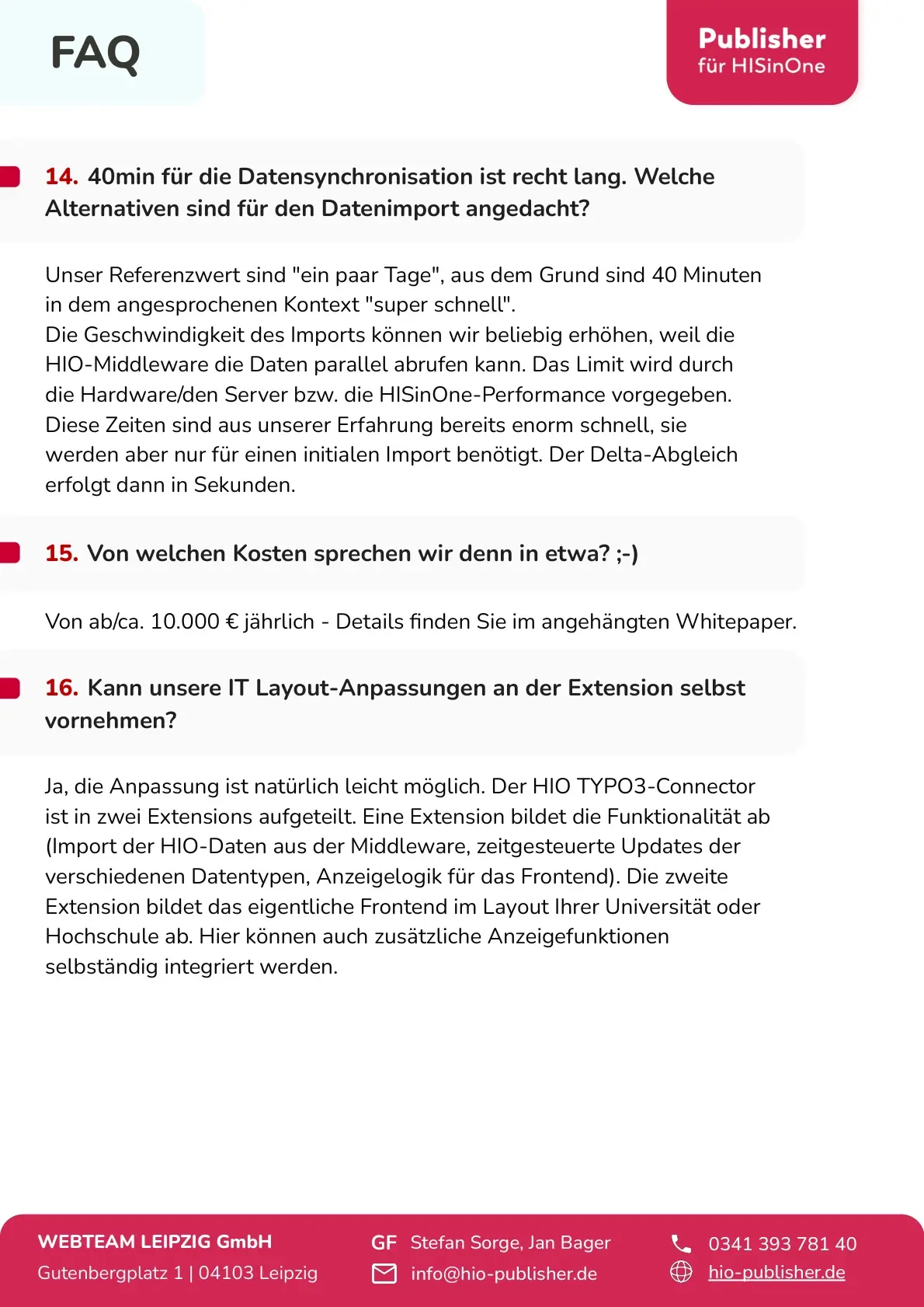 Folie 60: FAQ