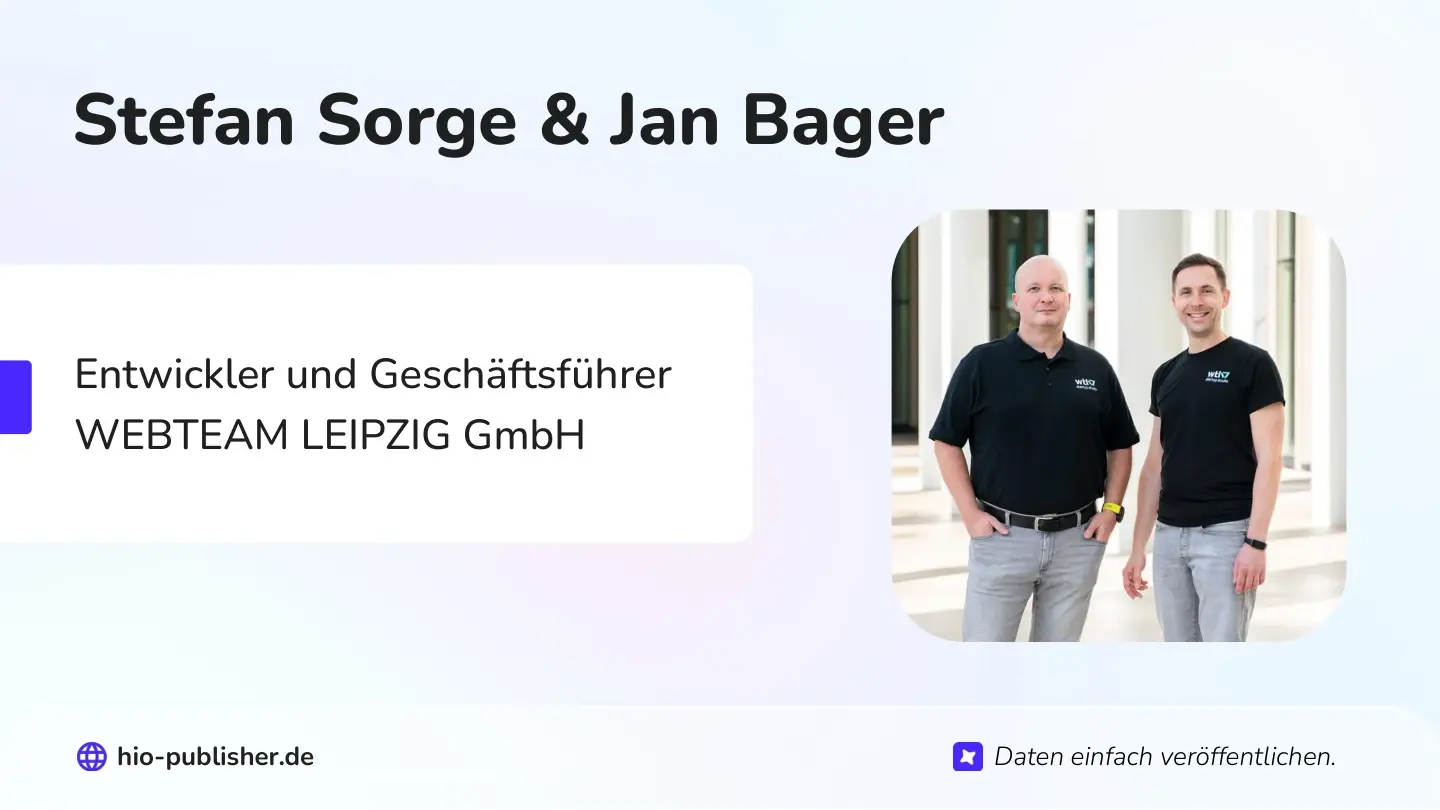 Folie 2: Stefan Sorge & Jan Bager