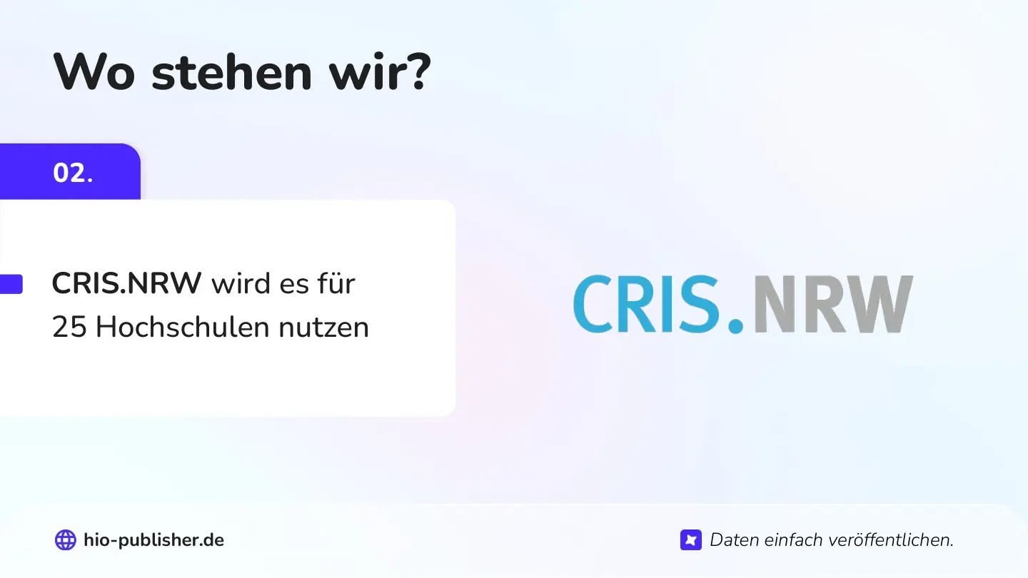 Folie 12: Wo stehen wir?