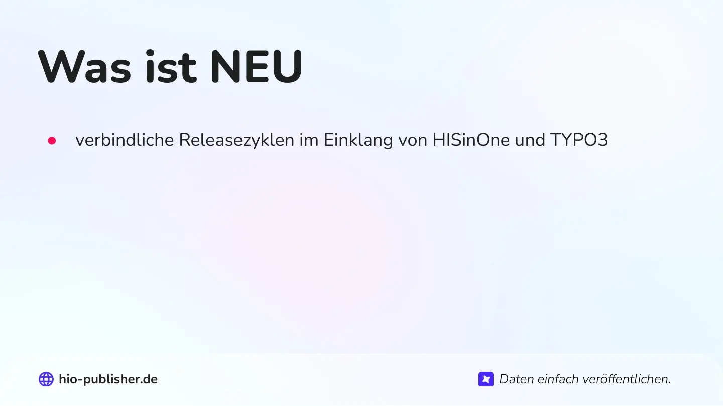 Folie 27: Was ist NEU