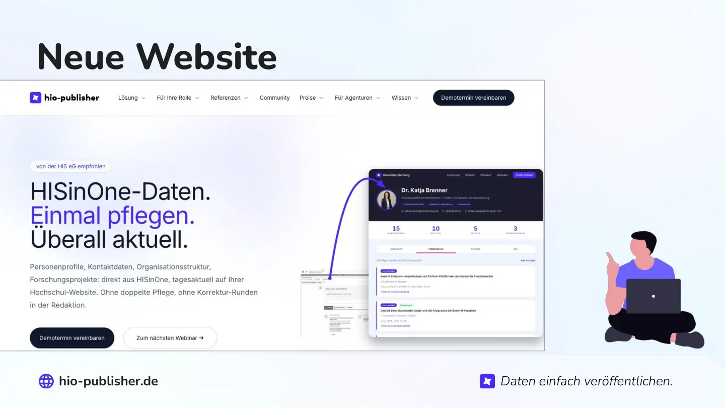 Folie 45: Neue Website