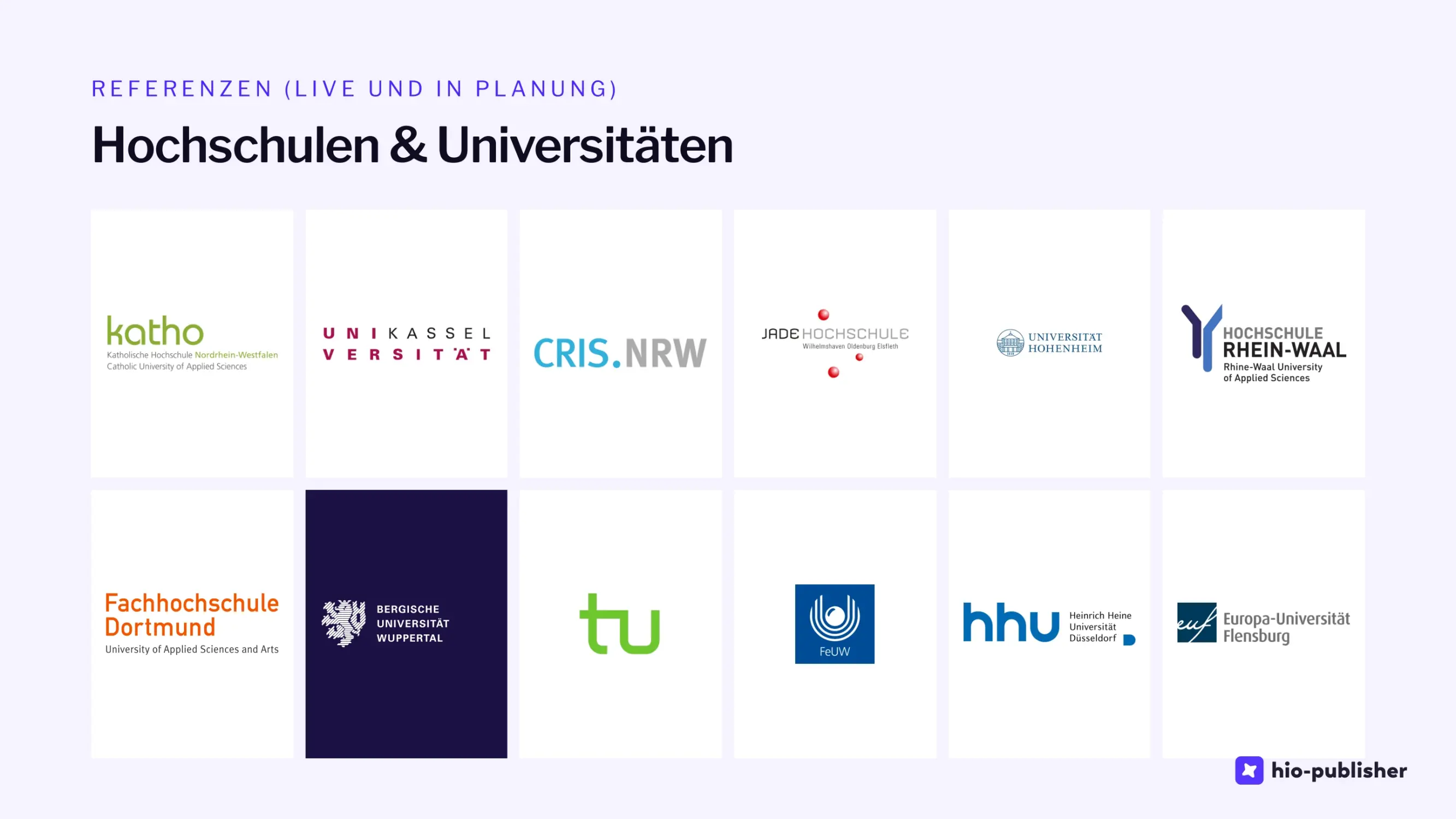 Folie 21: Hochschulen & Universitäten